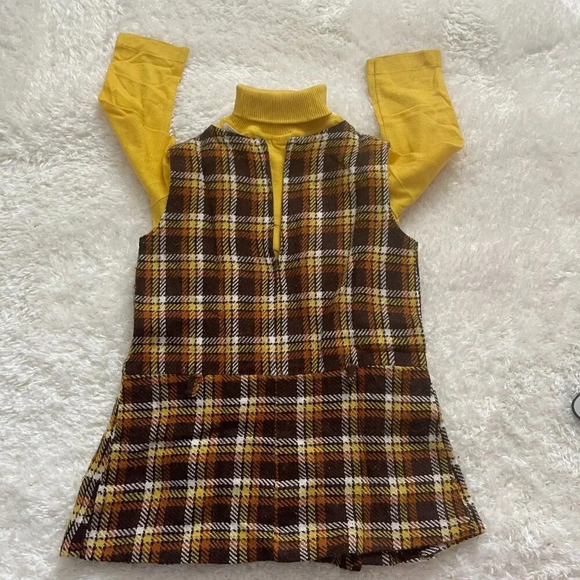 Vintage children's romper, two pieces. Jumper size 6, turtleneck size 5 - Sears - Picture 13 of 14